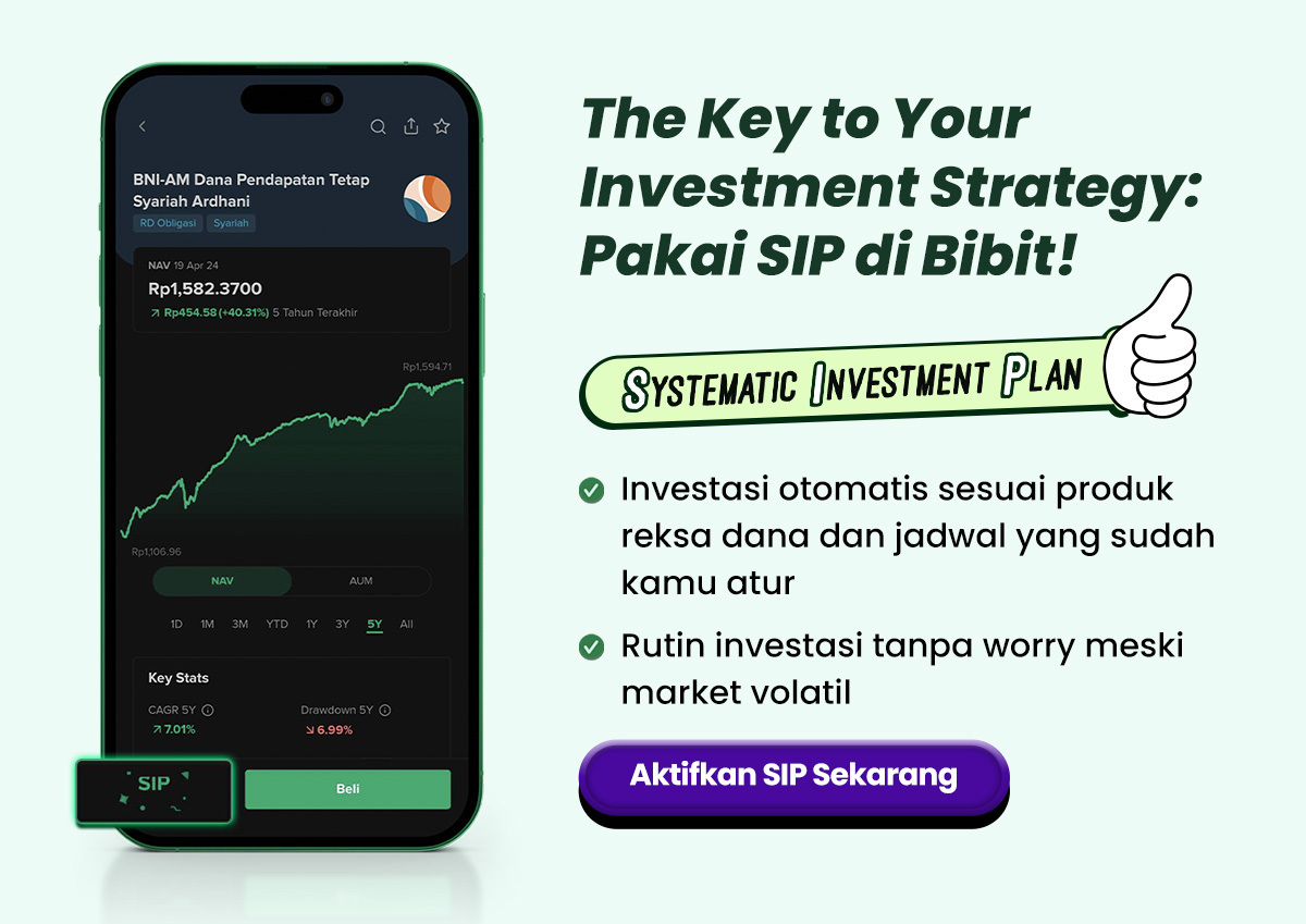 Pakai SIP di Bibit