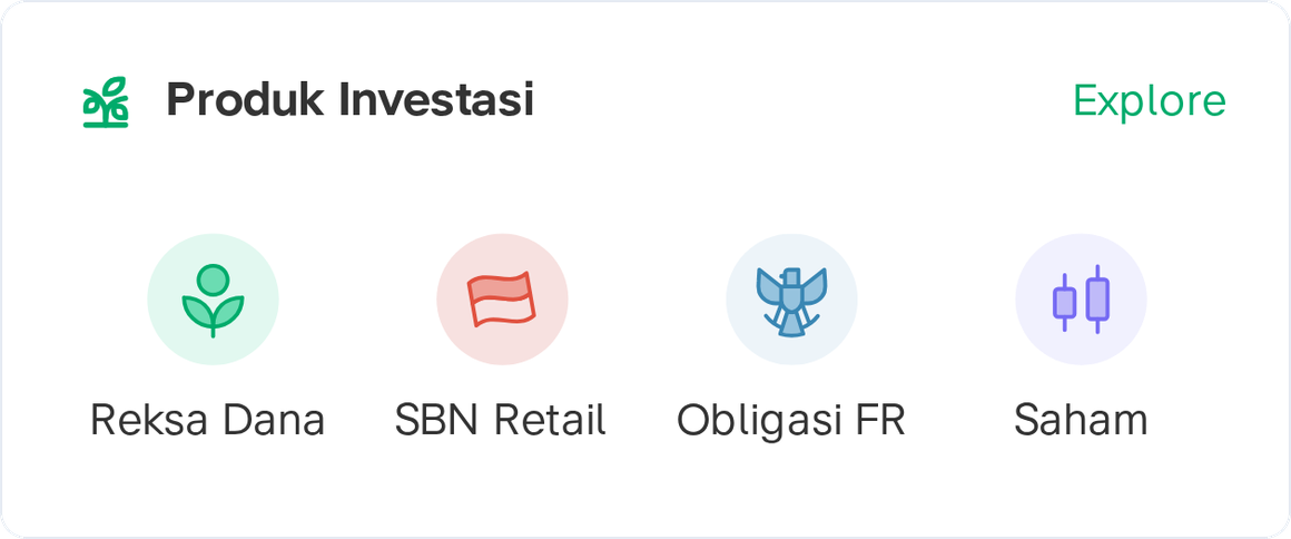 Produk Investasi di aplikasi Bibit: Reksa Dana, SBN Retail, Obligasi FR, dan Saham