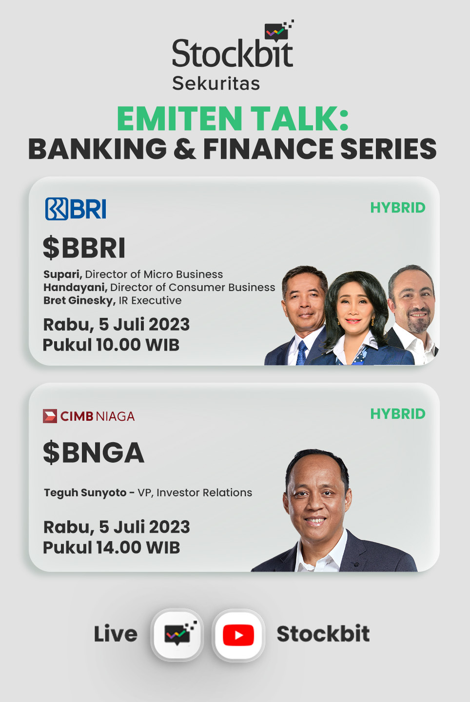 Emiten Talk: Banking & Finance